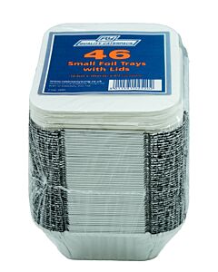 Robinson Young Small Takeaway Foil Tray & Lids - unit