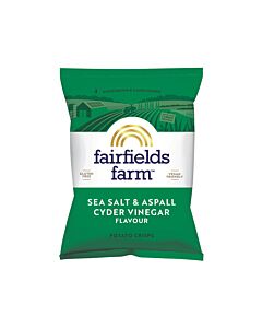 Fairfields Farm Sea Salt & Aspall Vinegar Crisps
