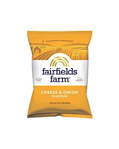 Fairfields Farm Cheese & Onion Crisps