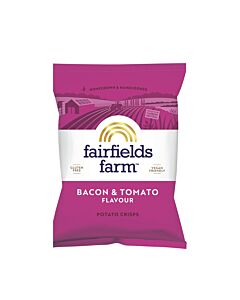 Fairfields Farm Bacon & Tomato Crisps