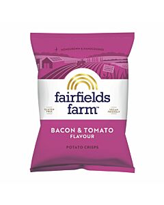 Fairfields Farm Bacon & Tomato Crisps