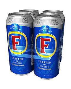 Fosters Lager Cans 3.7%