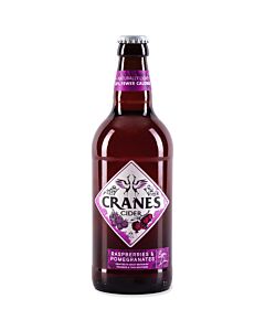 Cranes Raspberries & Pomegranates Cider