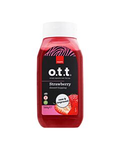 OTT Strawberry Dessert Topping Sauce