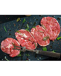 Fresh British Lamb Steaks 6oz
