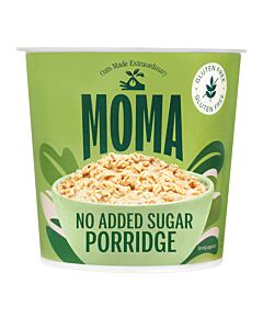 Moma Gluten Free Jumbo Oat Plain Porridge Pots