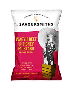 Savoursmiths Wagyu Beef with Honey Mustard Crisps