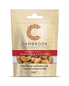 Cambrook Sweet Chilli Peanuts & Cashews