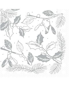 Swantex Swansoft Aspen Christmas Napkins 40cm - unit