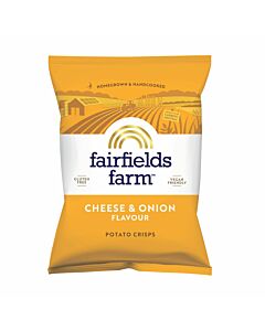 Fairfields Farm Cheese & Onion Crisps