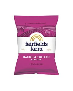 Fairfields Farm Bacon & Tomato Crisps