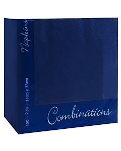 Combinations  2 Ply Navy Blue Napkins 33cm - unit