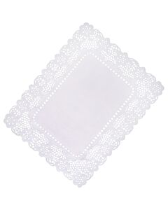 White Lace Tray Papers