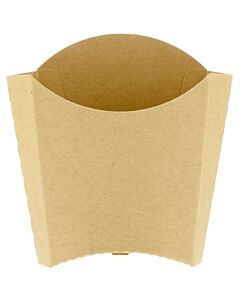 Zeus Compostable & Recyclable Kraft Small Chip Scoops
