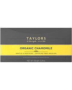Taylors of Harrogate Organic Chamomile Tagged Tea Bags