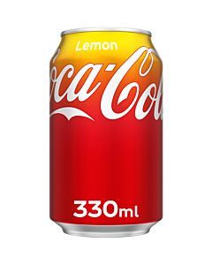 Coca Cola Lemon Coke Cans