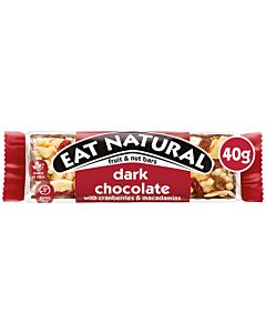 Eat Natural Dark Chocolate with Cranberries and Macadamias