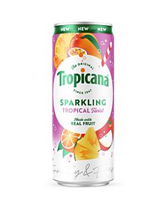 Tropicana Sparkling Tropical Twist Cans
