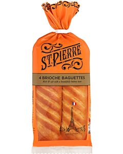 St Pierre 4 Brioche Baguette