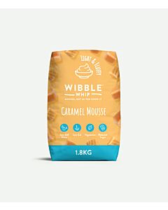 Wibble Foods Caramel Mousse Flavour Reduced Sugar Mix