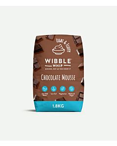Wibble Foods Chocolate Mousse Flavour Reduced Sugar Mix