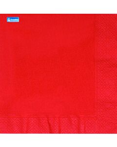Swantex Napkins Red 3ply 40cm