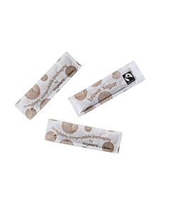 Vegware Fairtrade Brown Sugar Stick Sachets