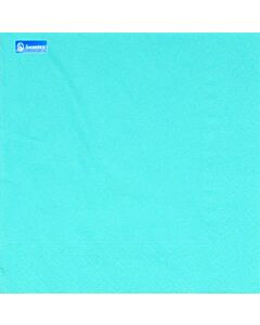 Swantex 2 Ply Sky Blue Napkins 33cm - unit