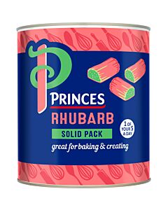 Princes Rhubarb Solid Pack