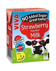 VIVA Strawberry No Added Sugar Milk Drinks