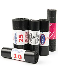 Worthminster Black Refuse Sacks - unit