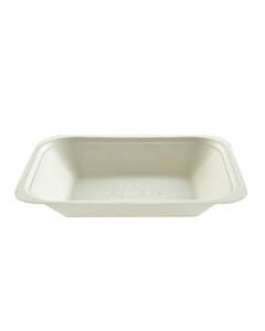 Vegware Compostable Medium Bagasse Chip Trays
