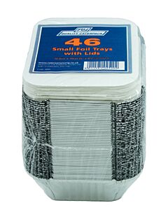 Robinson Young Small Takeaway Foil Tray & Lids - unit