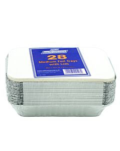 Robinson Young Medium Takeaway Foil Tray & Lids