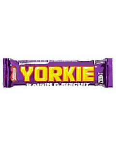 Yorkie Raisin & Biscuit Chocolate Bar