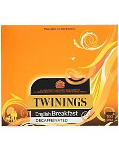 Twinings Decaffeinated English Breakfast Tea Bags