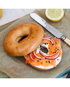 New York Bakery Frozen Original Bagels Sliced