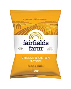 Fairfields Farm Cheese & Onion Crisps