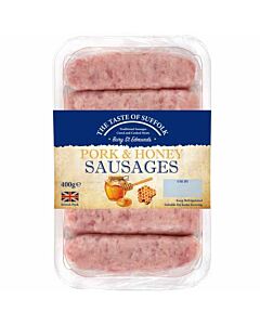 Taste of Suffolk Pork & Honey Sausages