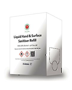 Liquid Hand and Surface Sanitiser Refill 60%