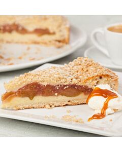 Chantilly Patisserie Frozen Rhubarb & Custard Crumble Tart