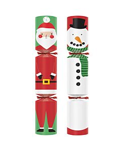 Swantex Santa & Snowman Christmas Cracker 11"