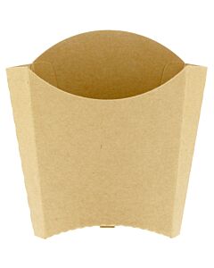 Zeus Compostable & Recyclable Kraft Small Chip Scoops