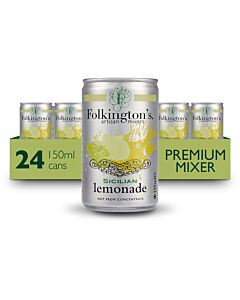 Folkingtons Sicilian Clear Lemonade Mini Cans