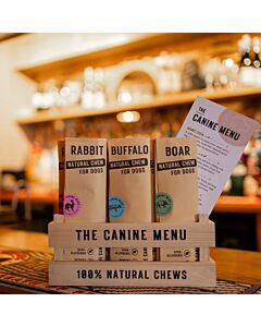 Canine Menu Dog Chews Starter Pack