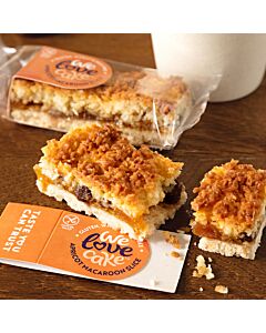 We Love Cake Frozen Gluten Free Apricot Macaroon Slice