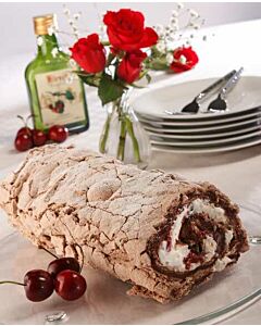 Menuserve Frozen Gluten Free Blackforest Roulade