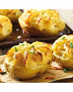 Farmhouse Filled Jacket Potato Halves Cheese & Smokey Bacon