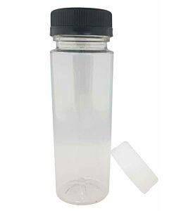 Jenpak Clear Round Juice Bottle 4oz/100ml