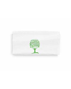 Vegware Green Tree 1 Ply Napkins 33cm